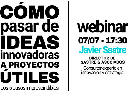 Pasar de ideas innovadoras a proyectos útiles