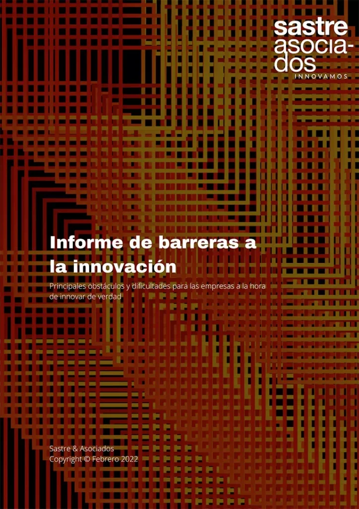 Portada: Informe de barreras a la innovación